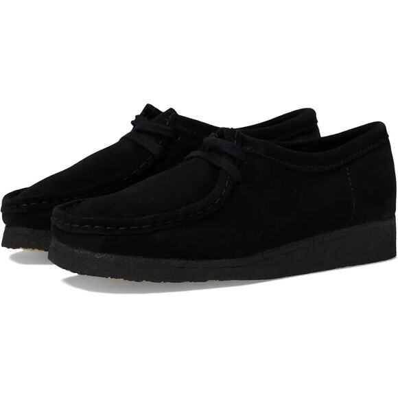 CLARKS Mens Wallabee Boot US 13 M EU 47 Brown Suede Leather NIB - Picture 1 of 12